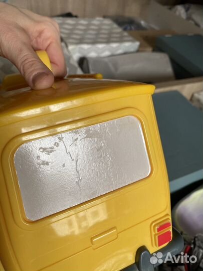 Игрушка автобус гараж кейс Скулби