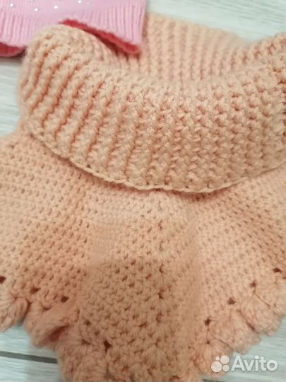Шапки и снуд на 2-3 года