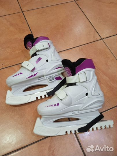 Коньки детские раздвижные 32 -33