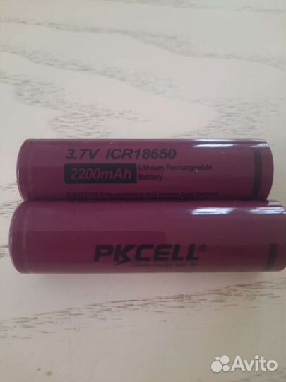 Аккумуляторы Li-ion 18650