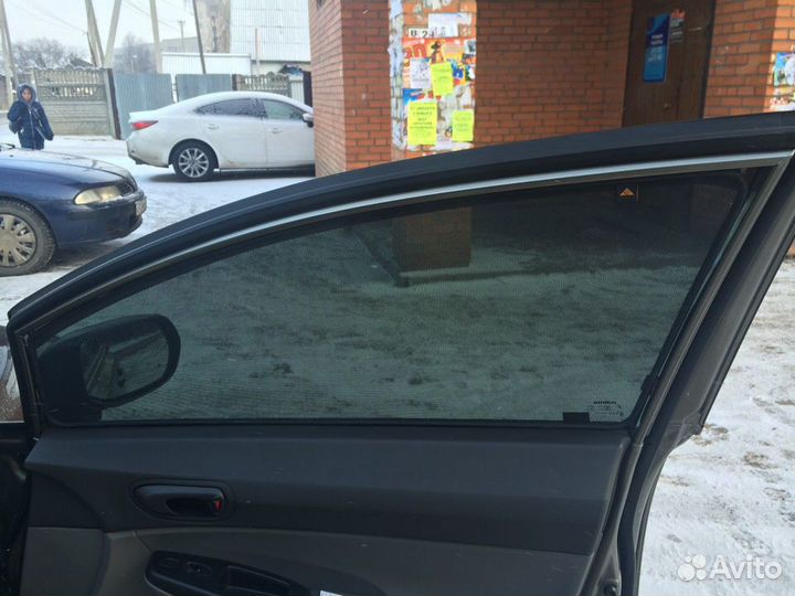 Каркасные автошторки для Honda Civic 4D