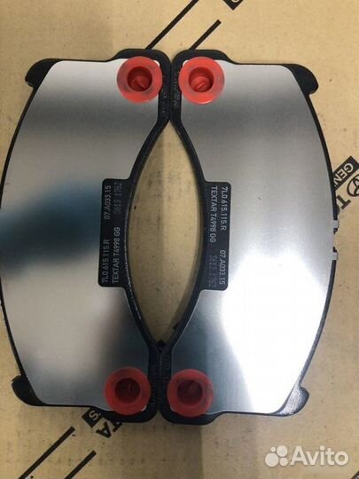 Колодки тормозные Porsche Cayenne 2007-2010