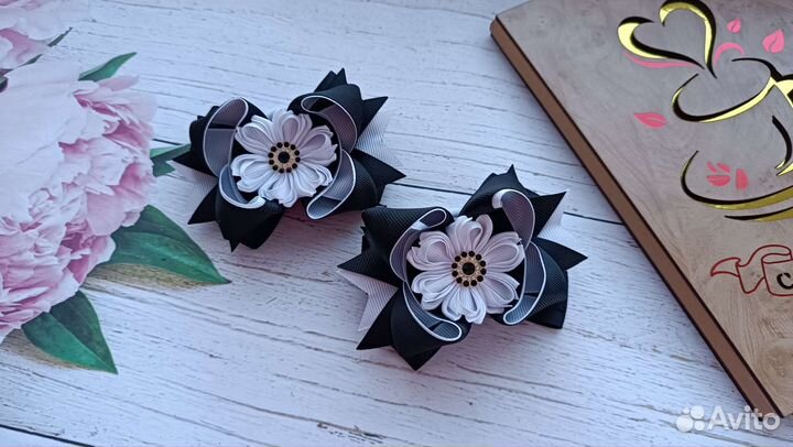 Резинки для волос ручная работа