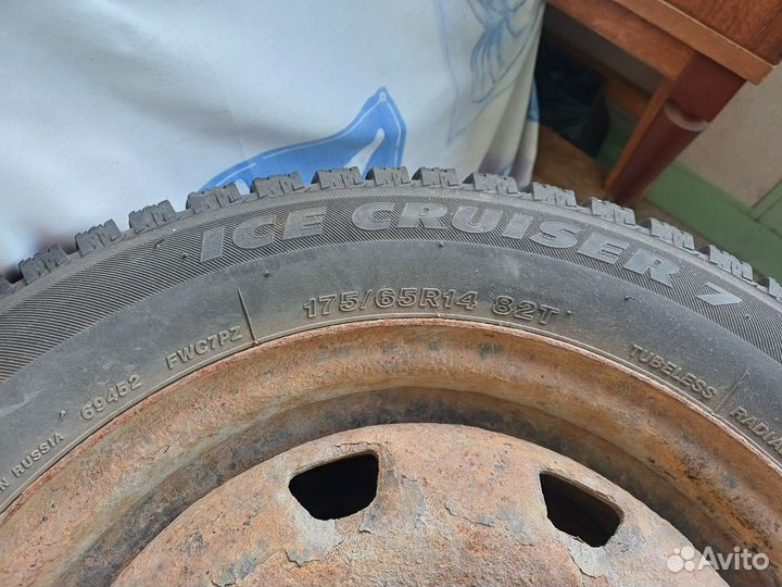 Колёса на зимней резине 175/65 R14 82T