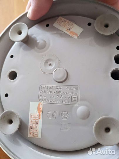 Блендер стационарный philips 