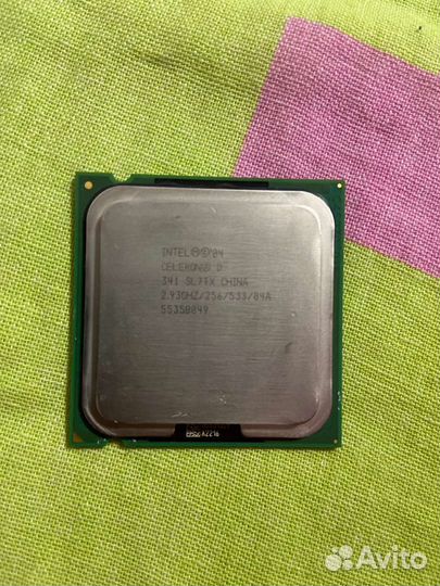 Процессор intel celeron d 341