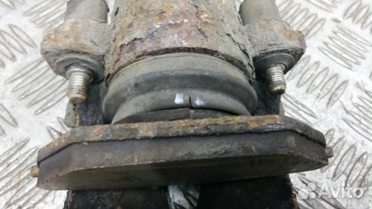 Суппорт тормозной передний правый skoda fabia 1 (4