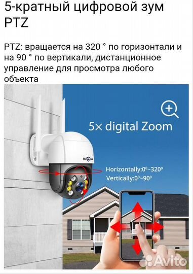 Уличная ip wifi камера