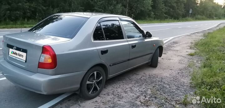 Hyundai Accent 1.5 МТ, 2007, 184 000 км