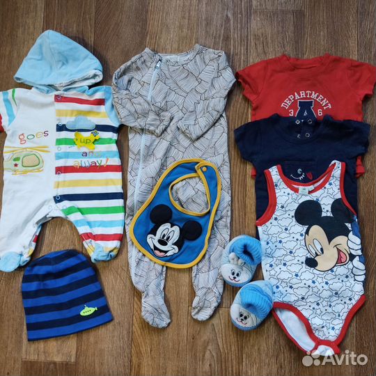 Детские вещи на мальчика 56 68