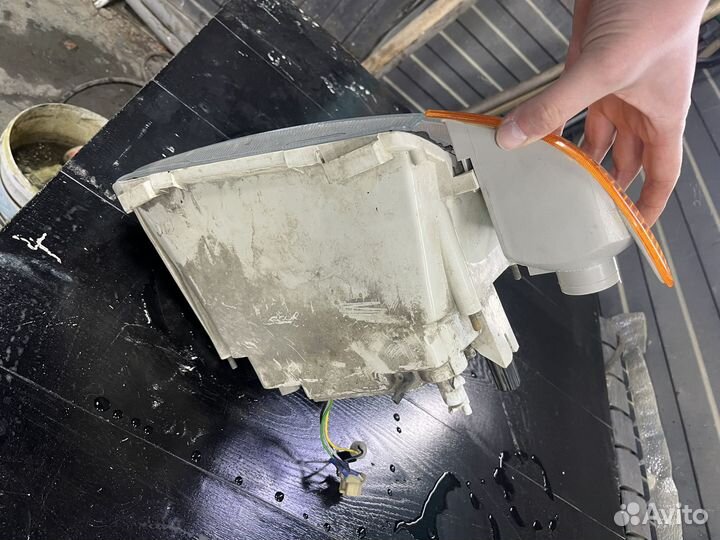 Левая фара на ваз 2114