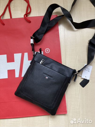 Мужская сумка Tommy Hilfiger кожа новая