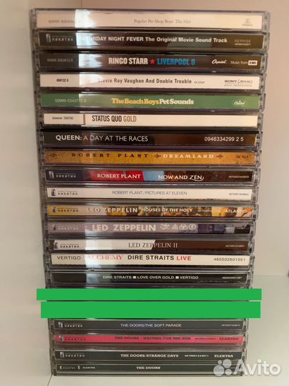 Сd. The Doors, LED Zeppelin, Dire Straits etc