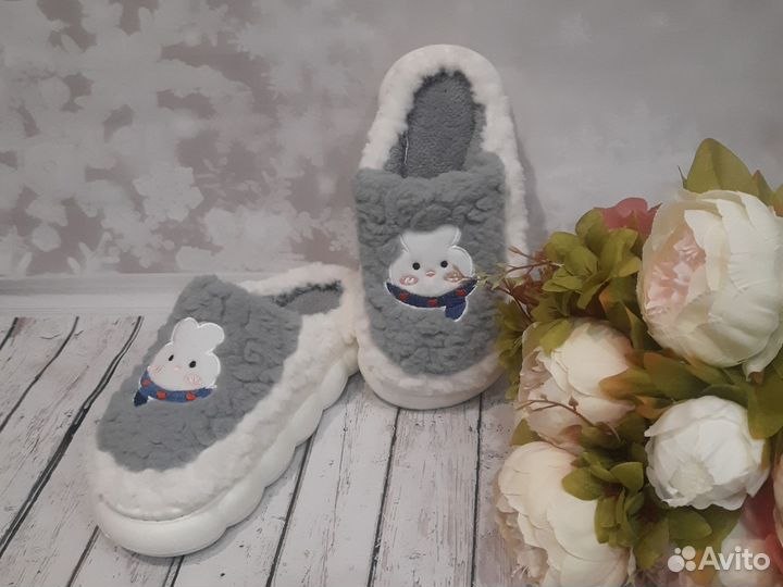 Тапки домашние женские размер 36 37 новые