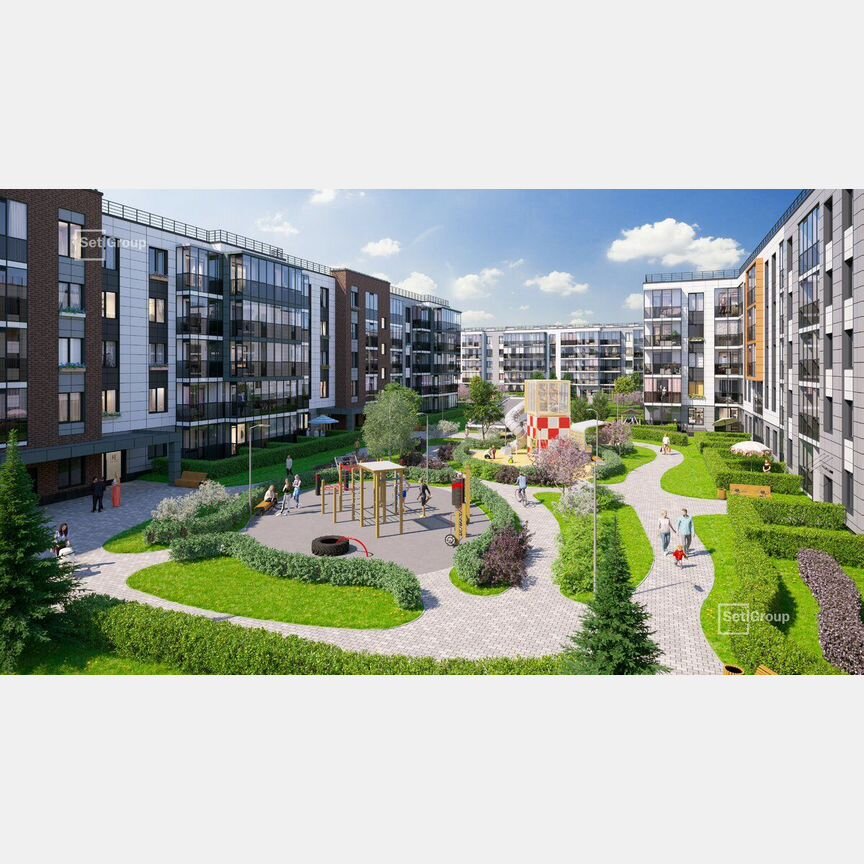 1-к. квартира, 37 м², 2/5 эт.
