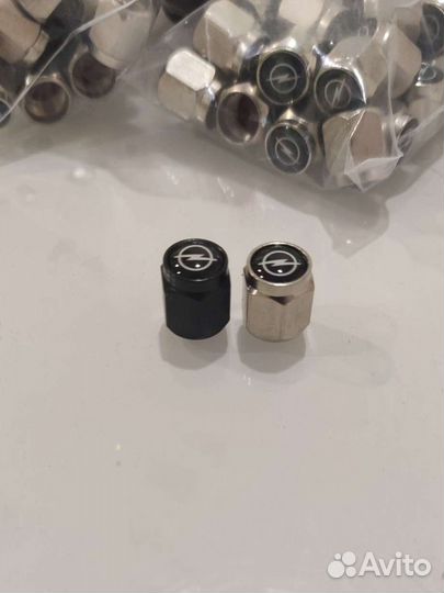 Колпачки на ниппель opel металл комплект 8 штук