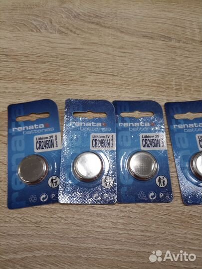 Renata cr2450n батарейка