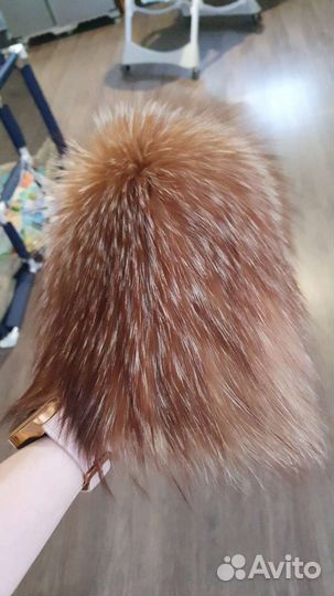 Шапка зимняя женская из лисы