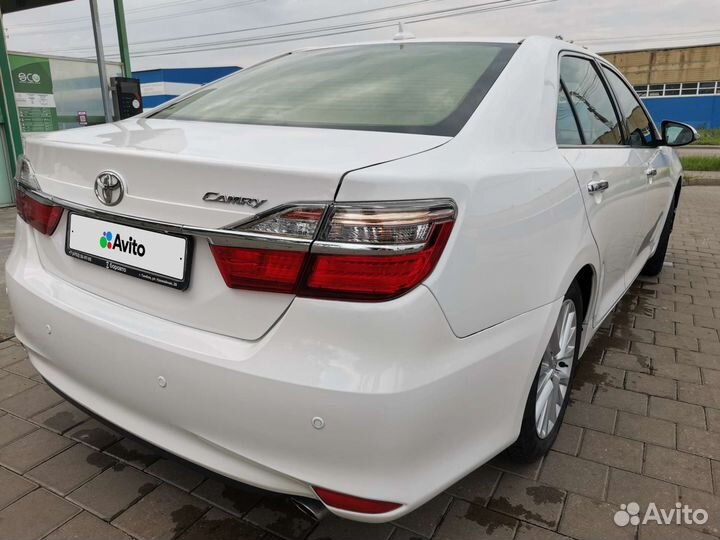 Toyota Camry 2.5 AT, 2016, 87 000 км