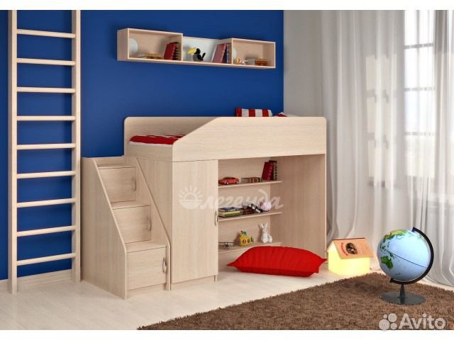 Кровать чердак