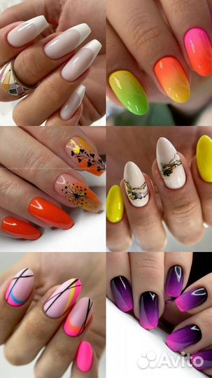 Маникюр за Час, наращивание ногтей