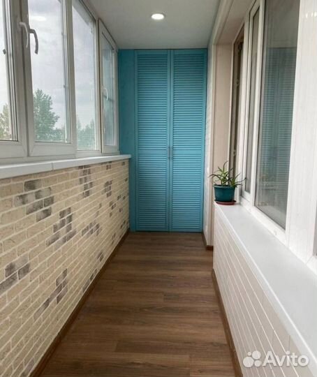 Остекление и отделка балконов