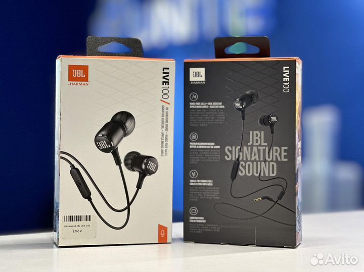 Наушники JBL Live 100