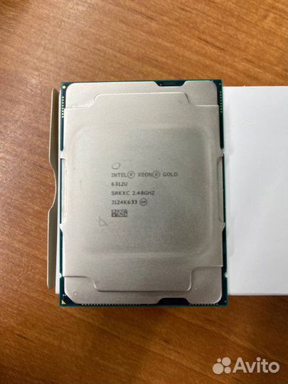 Процессор Intel xeon gold 6312U 2.40GHZ