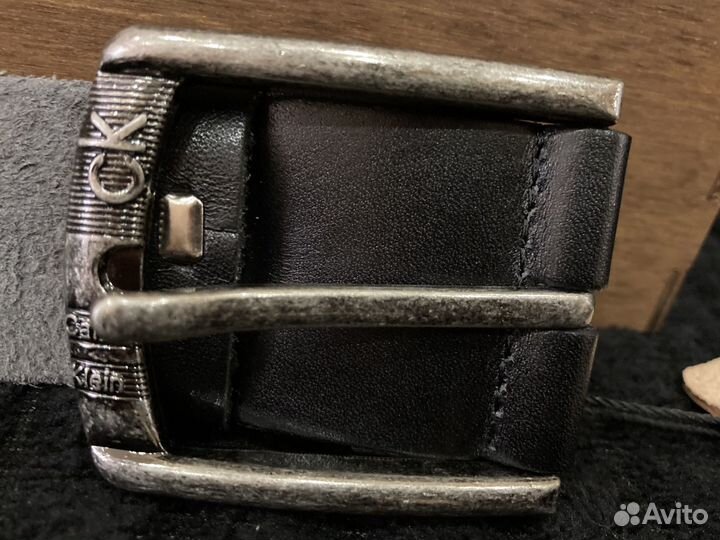 Ремень мужской кожаный