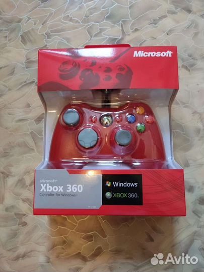 Джойстик Xbox 360 проводной (новый)