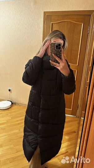 Пуховик зимний женский длинный 42 44
