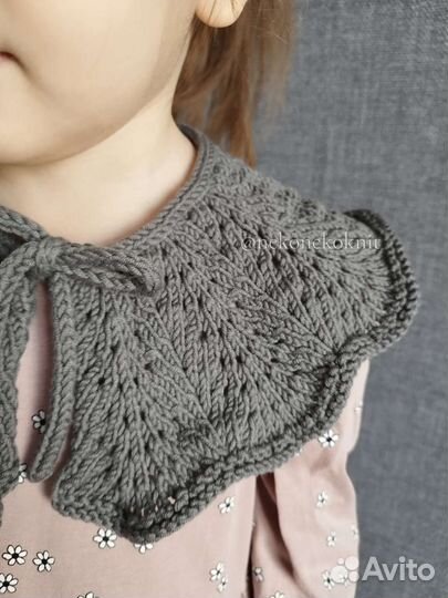 Накладной воротник ручной работы