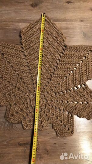 Коврик из джута