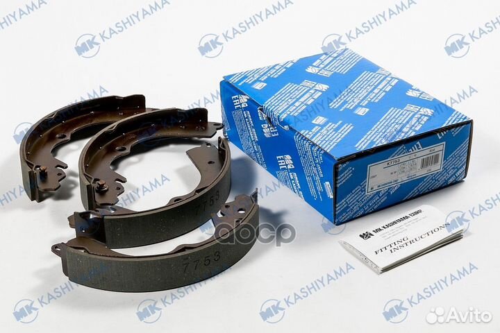 K7753-01 колодки барабанные Subaru Legacy 2.0/2.5