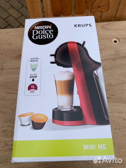 Кофемашина dolche gusto krups mini me новая