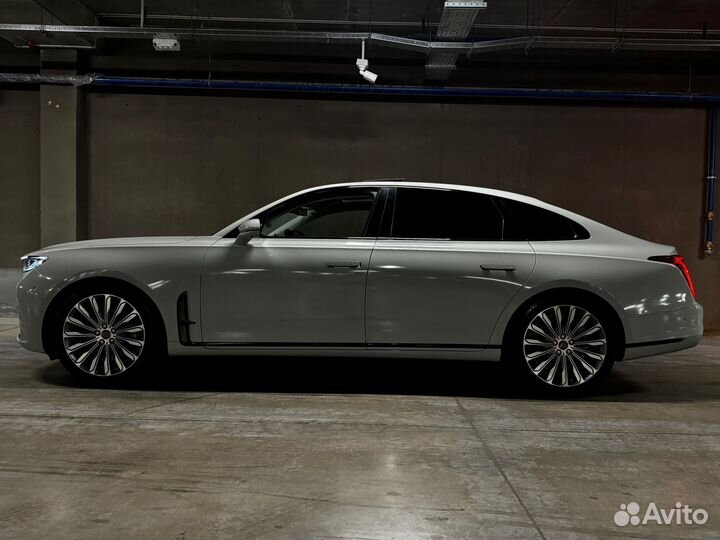 Аренда прокат авто премиум класс Hongqi H9 Grey