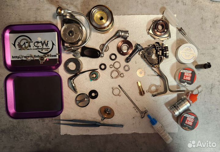 Техобслуживание, тюнинг безынерционных катушек