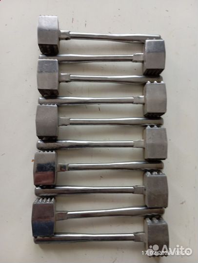 Набор молотков (10 штук) для отбивки мяса