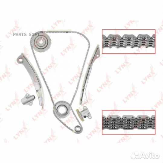 Lynxauto TK-0029 Комплект цепи грм