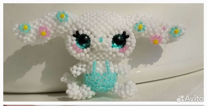 Синнаморолл из бисера