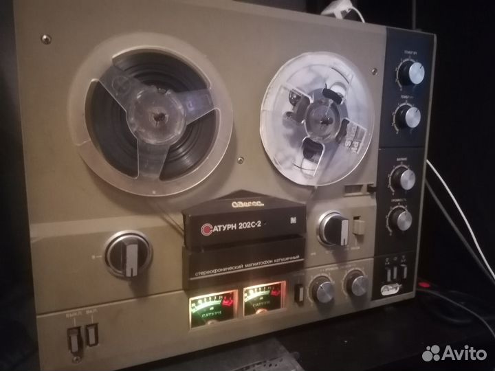 Катушечный магнитофон Сатурн 202с-2 Одесса