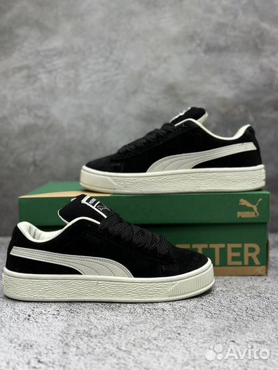 Кроссовки женские puma Suede XL Black