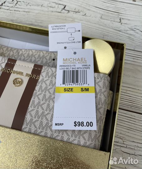 Новая Оригинальная Поясная Сумка Michael Kors