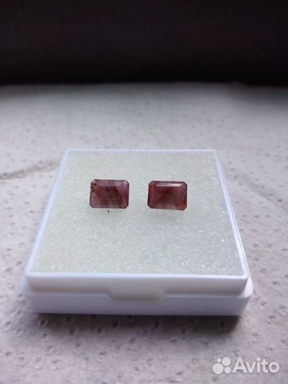 Натуральные рубины. Пара