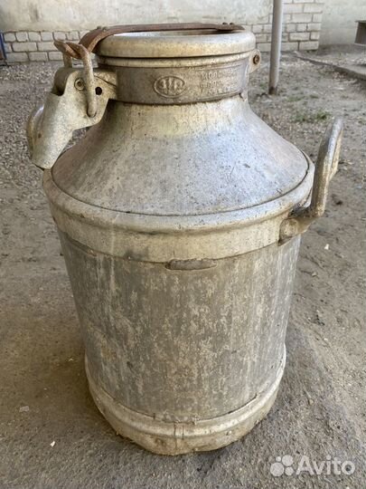 Бидон алюминиевый 1956 года