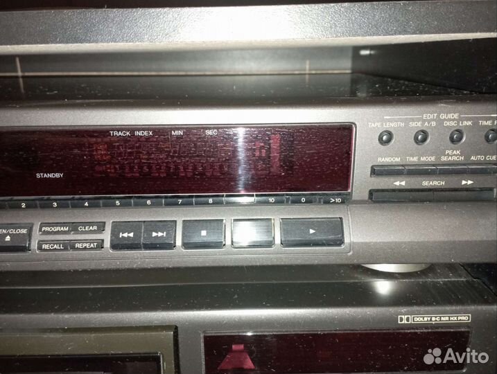 Аудио система блочная Technics, колонки Кливер