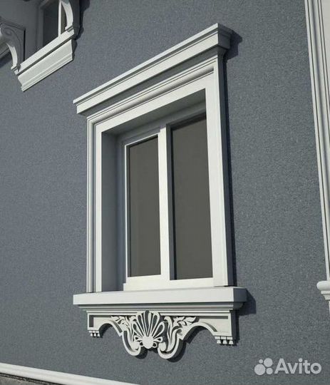 Фасадный декор для наружной отделки