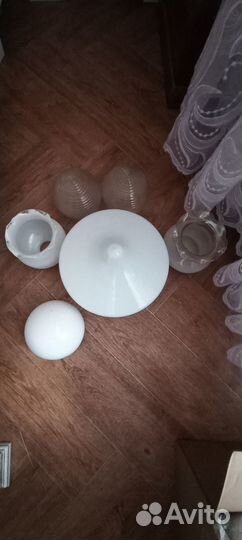 Плафоны для люстры разные