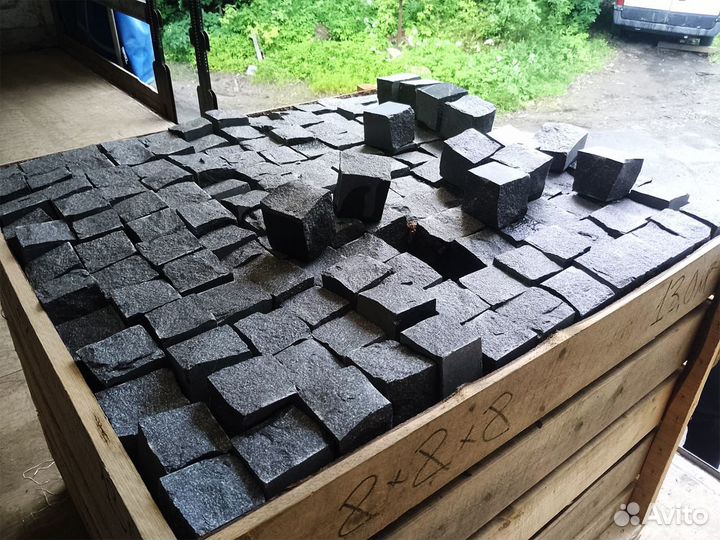 Брусчатка для дорожек габбро