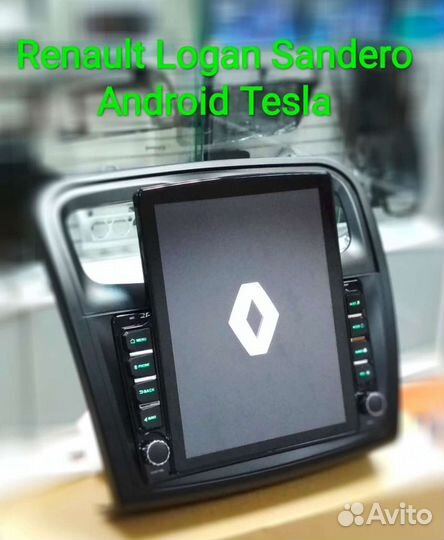 Renault Sandero 2 Logan 2 магнитола Android Tesla